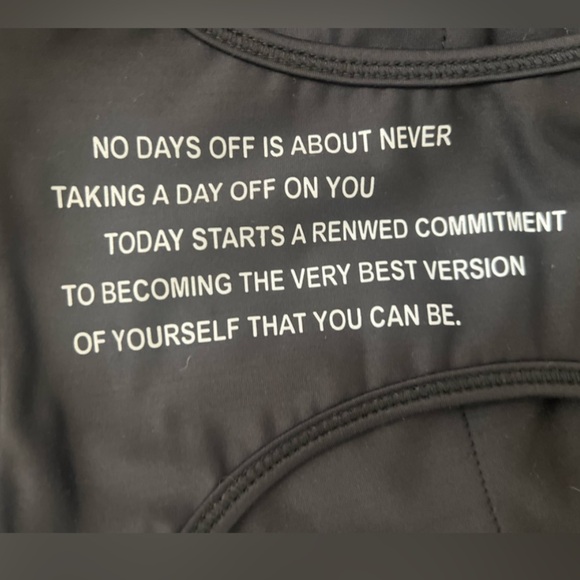 No Days Off Black and Orange Women's Athletic Set Sport Bra and Shorts - Picture 6 of 7